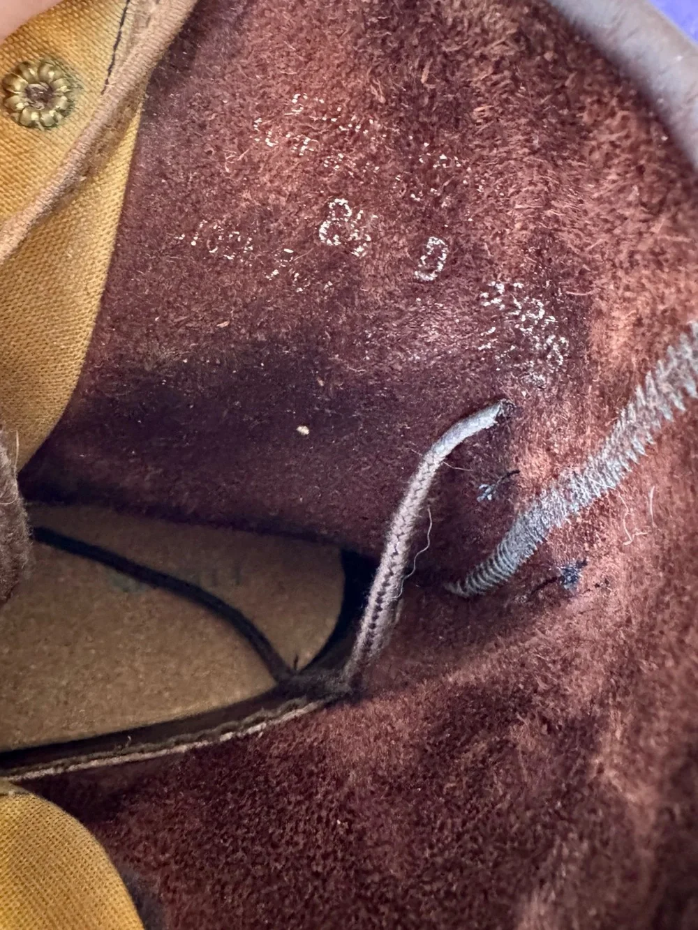 Vintage Filson Uplander Boots 901 Size 8.5 D Brown Leather Made in USA With Box